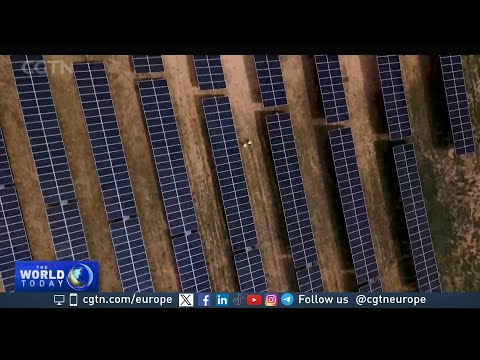 Chinese-built solar farm provides low-carbon energy in Spain