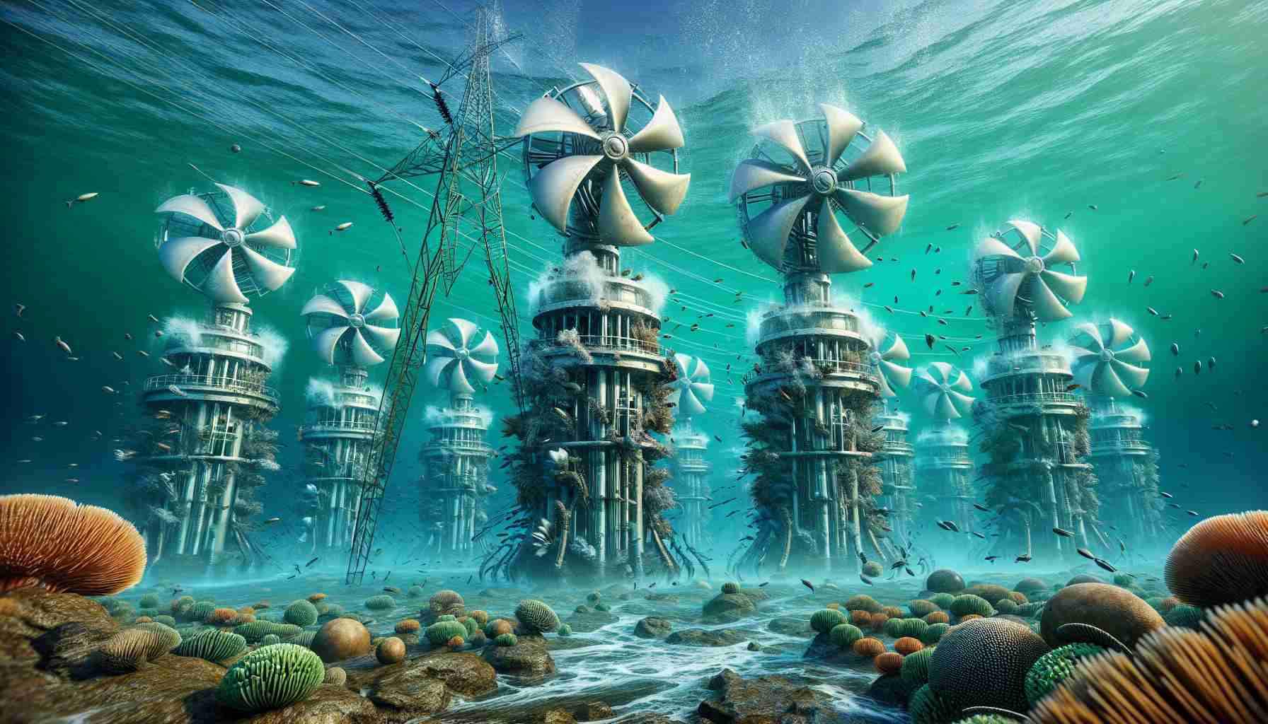 Revolutionizing Renewable Energy Generation with Underwater Turbines
